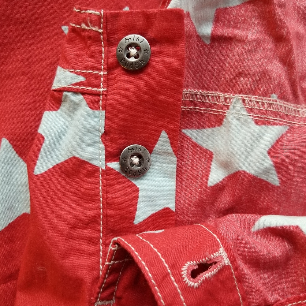 2012 nwot/ln Mini Boden 2-3 years red lightweight shortalls - Picture 5 of 9